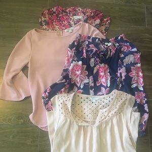 Pretty in pink blouse pack